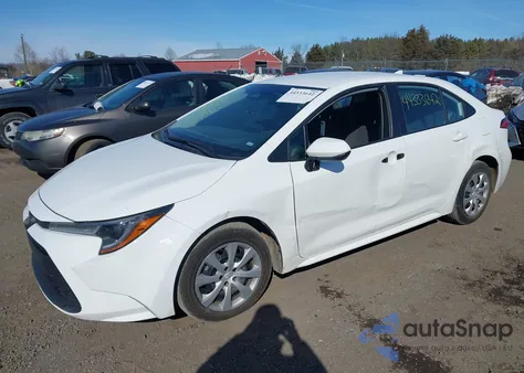 2024 Toyota Corolla Le z USA, uszkodzony, nr VIN 5YFB4MDE1RP101545